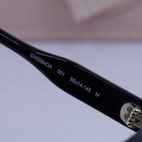 Chloe CH0084OA 001 Square Eyeglasses 55mm - Shiny Black - Picture 8 of 9